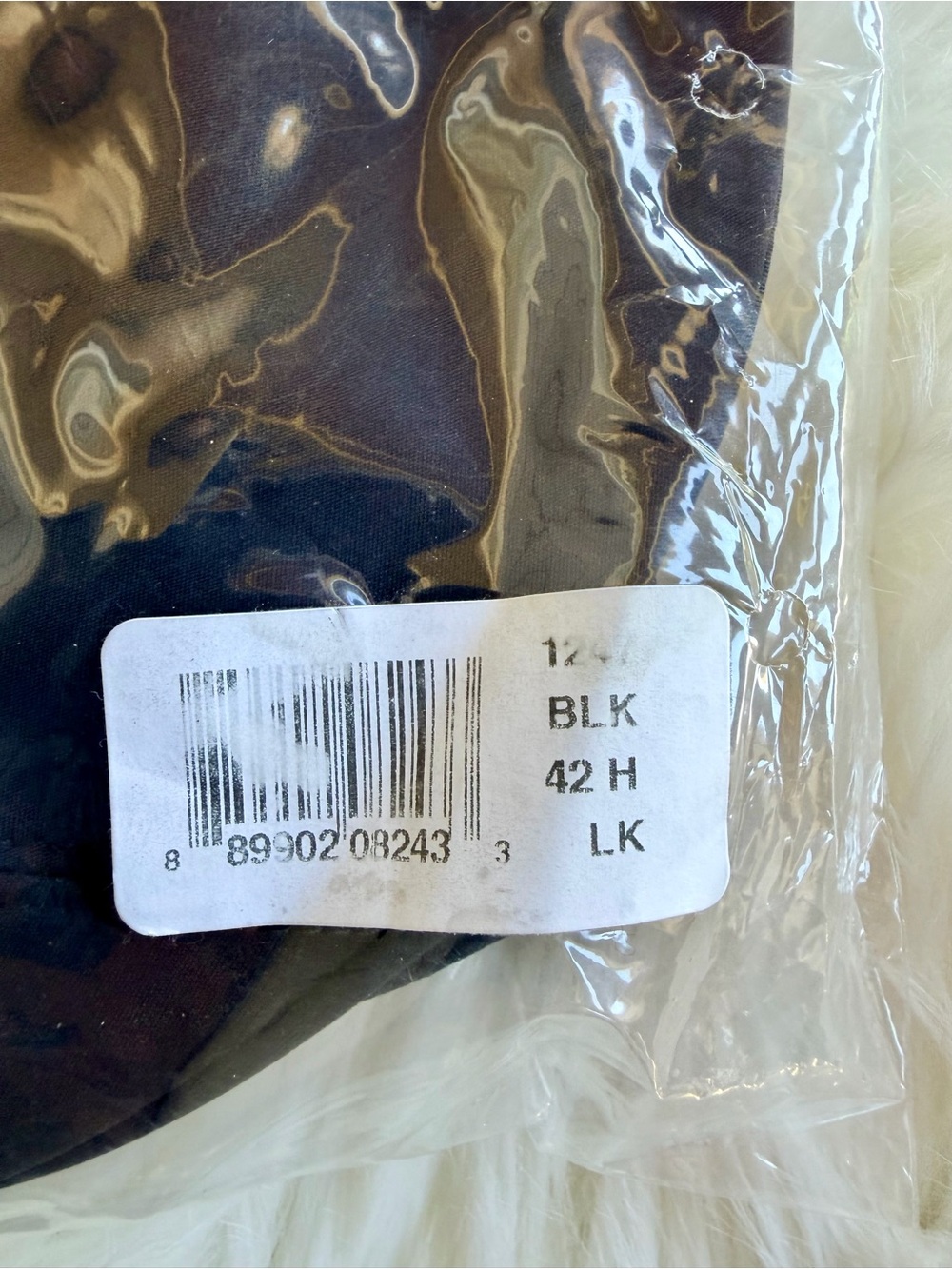Glamorise Black Front-Closure Smoothing WonderWire Bra—Size 42H - Picture 4 of 5